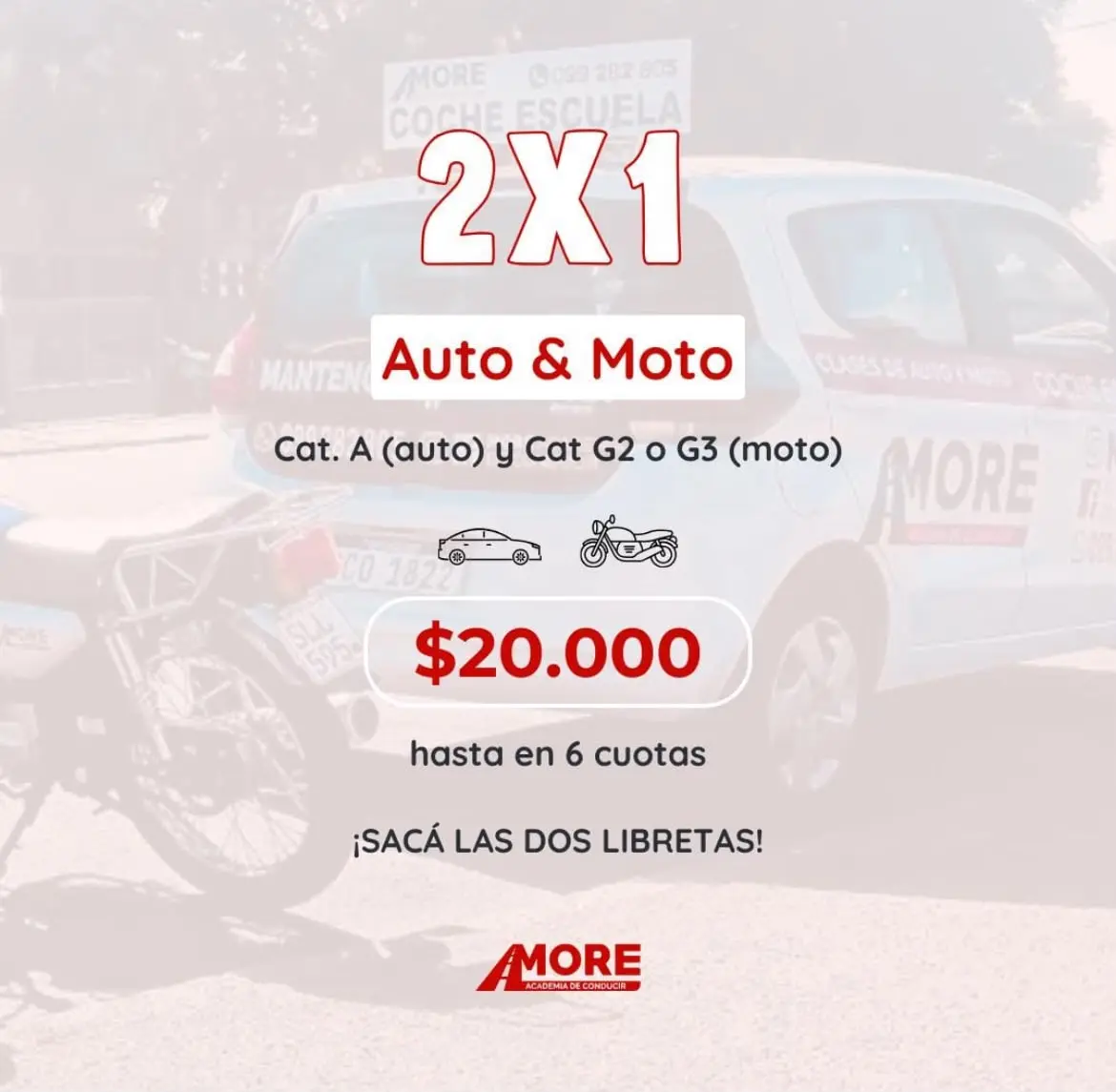 Auto y Moto 2x1